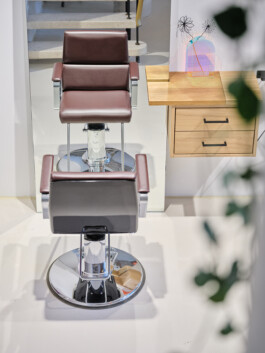 Friseurstuhl Ansicht 